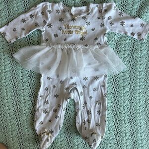 Baby Girl Holiday Jumpsuit
